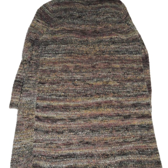 Prana Duster Cardigan Brown Gray Open Front - Picture 5 of 5